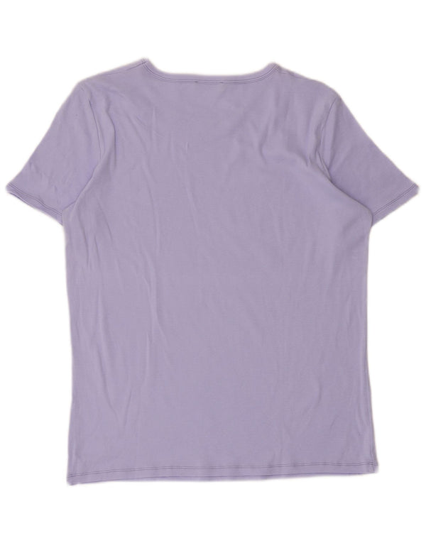 Женская футболка Benetton Top UK 12 Medium Purple
