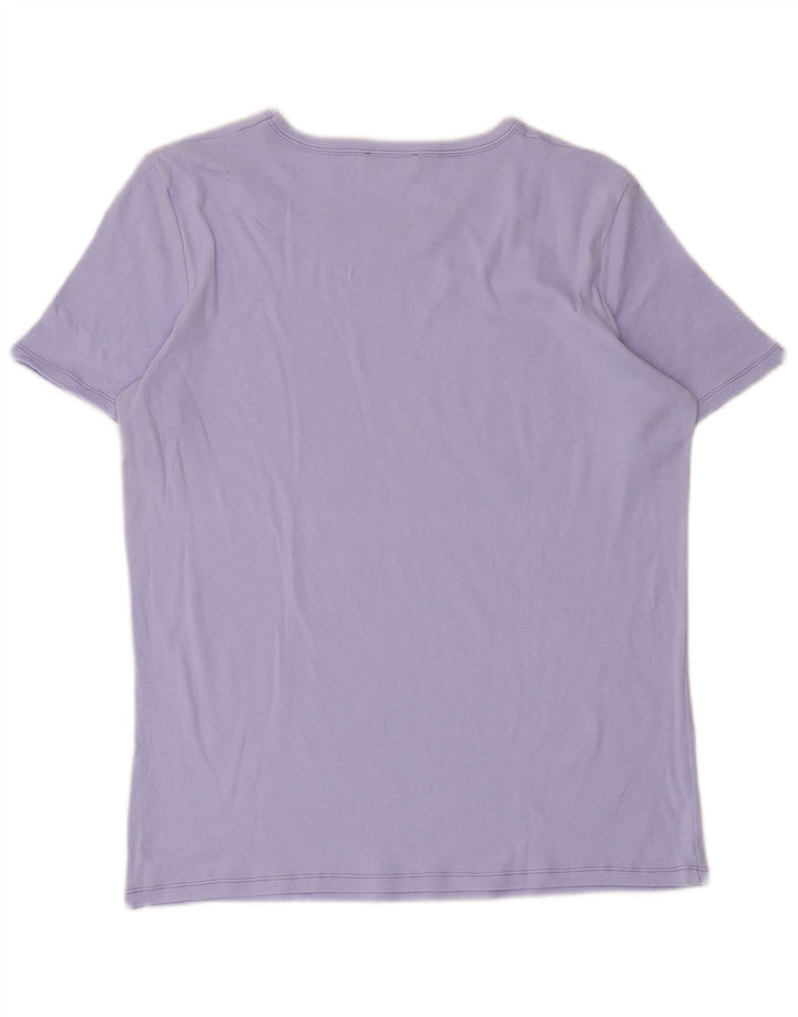 Женская футболка Benetton Top UK 12 Medium Purple