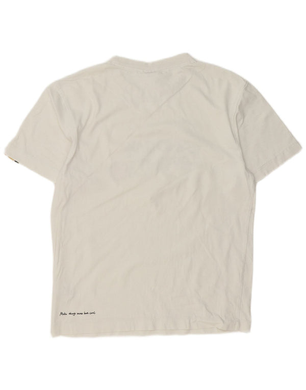 Мужская футболка с рисунком Puma Top XS, белый хлопок