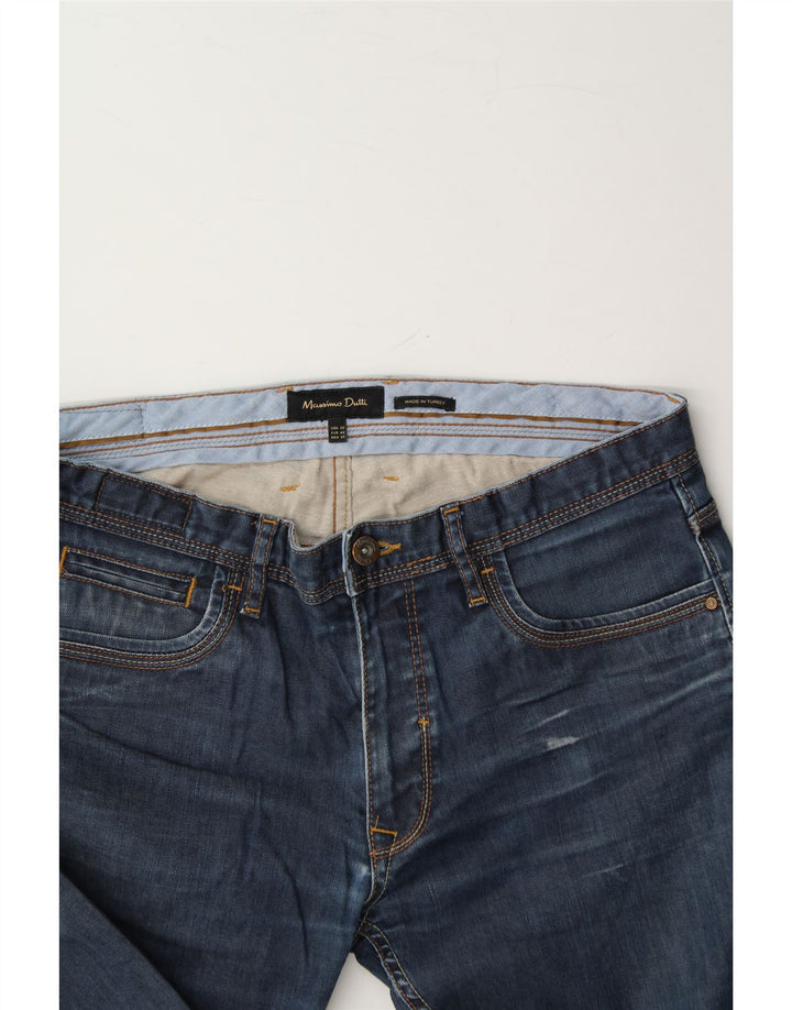MASSIMO DUTTI Mens Slim Jeans W32 L29 Blue Vintage Massimo Dutti and Second-Hand Massimo Dutti from Messina Hembry 
