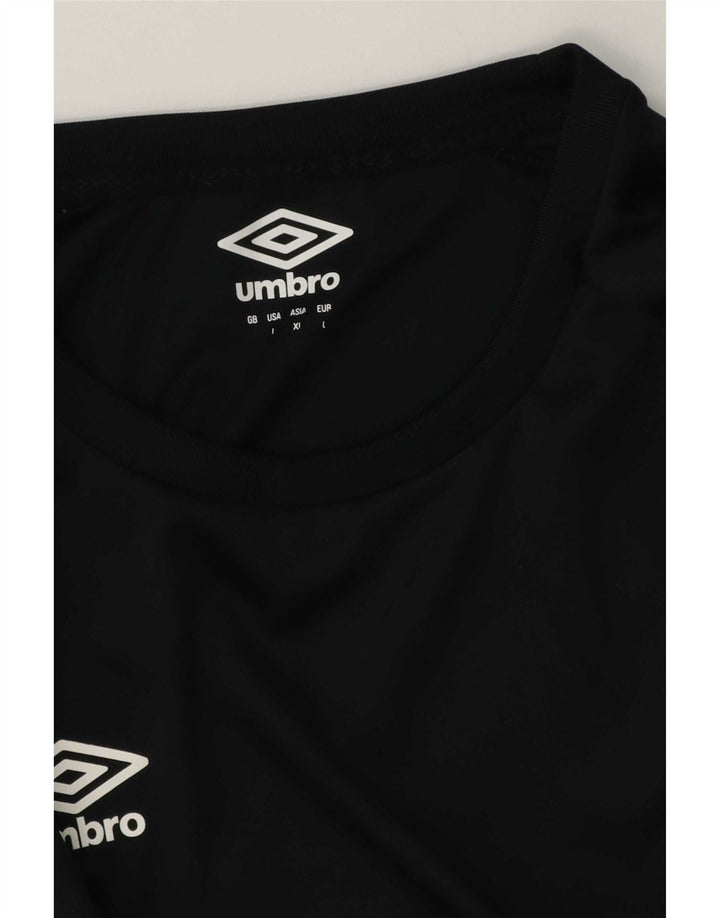 Мужская футболка Umbro, большая черная