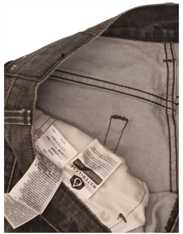 Мужские прямые джинсы Levi's 541 W33 L32 серые, хлопок