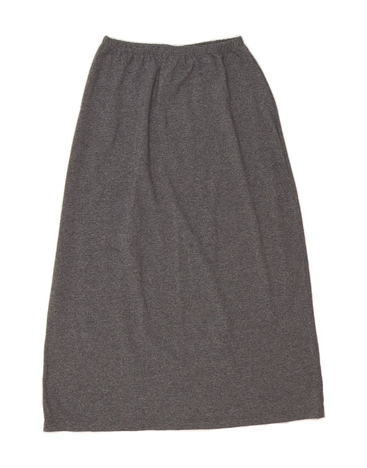 L.L.BEAN Womens Midi Skirt W26 Small Grey Polyester Vintage L.L.Bean and Second-Hand L.L.Bean from Messina Hembry 