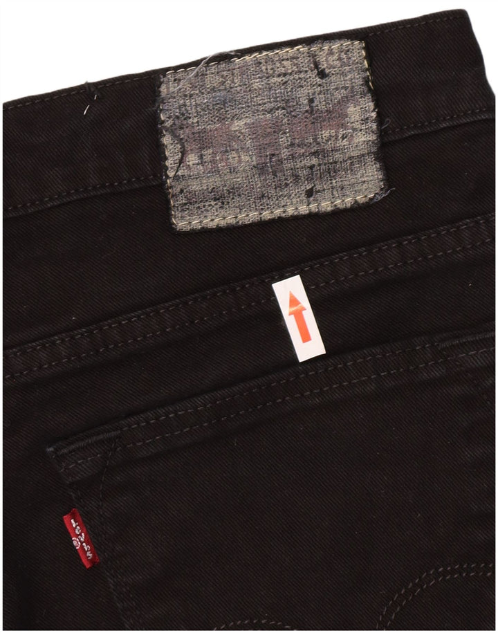 Мужские джинсы Levi's Slim 519 W33 L30, черный хлопок