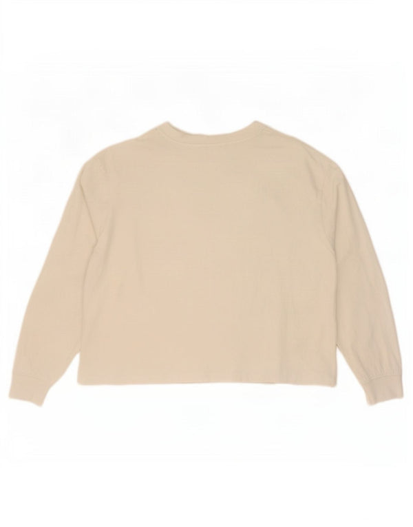 Топ Zara для девочек с длинным рукавом 13-14 лет, белый