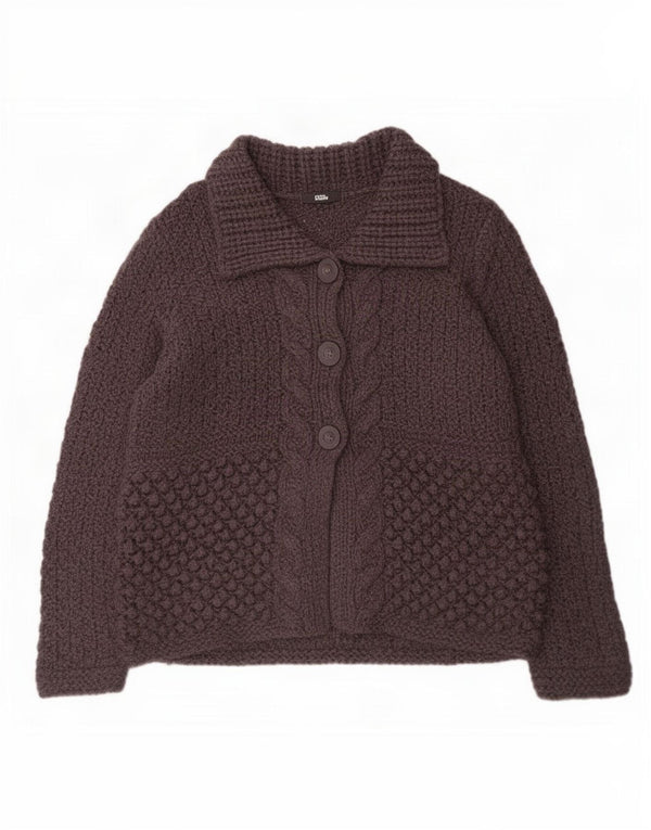 Женский кардиган Marks & Spencer UK 16, большой серый акрил