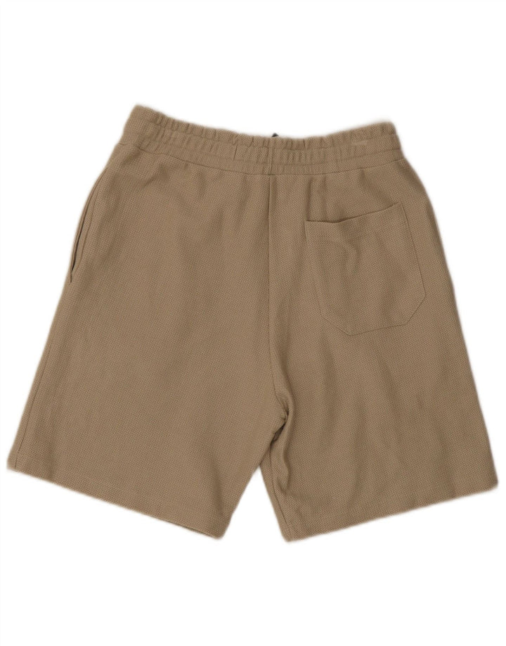 Мужские шорты чинос Zara Medium W31, бежевый хлопок
