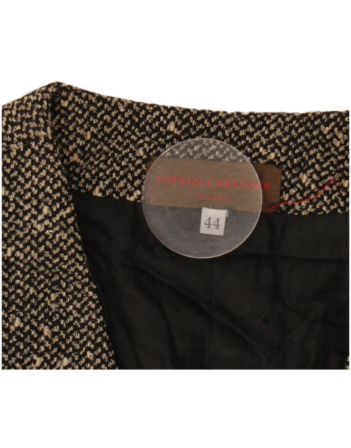 Жилет женский Patrizia Brenner IT 44 средний черный в крапинку