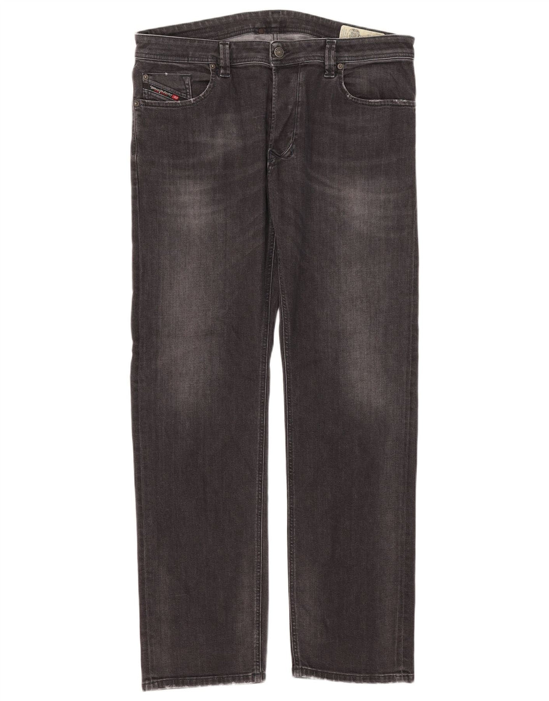 Мужские прямые джинсы Diesel Larkee Regular W38 L32, серый хлопок