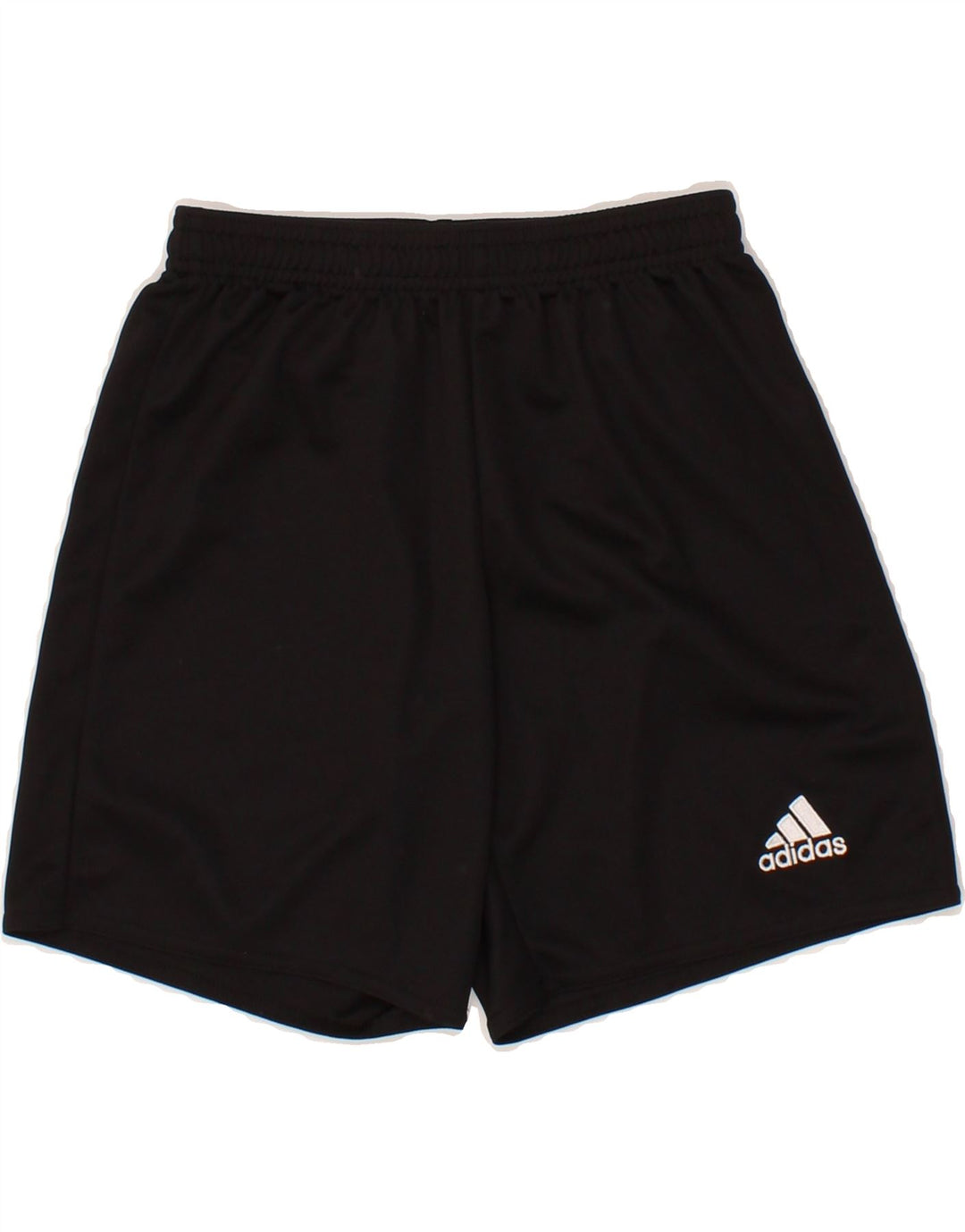ADIDAS Boys Climalite Sport Shorts 9-10 Years Black Polyester Vintage Adidas and Second-Hand Adidas from Messina Hembry 