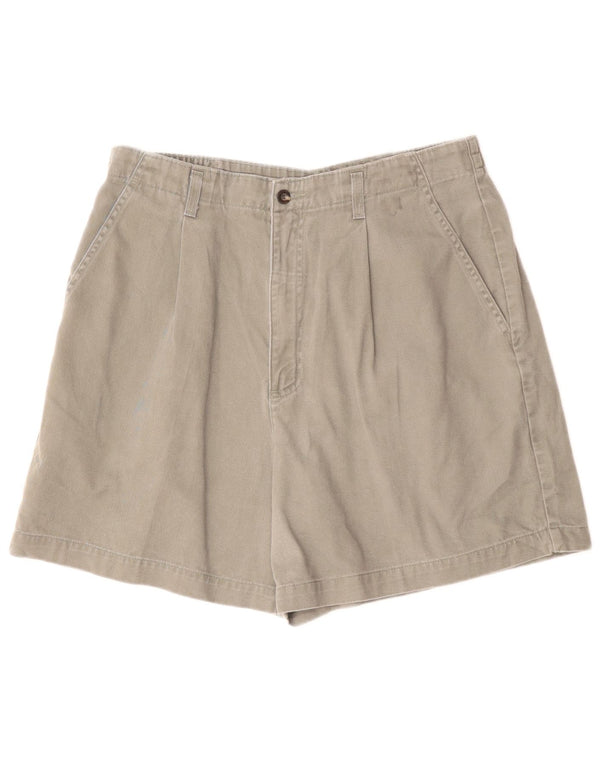 Женские шорты чинос Dockers с высокой талией США 14 XL W32 Серый хлопок