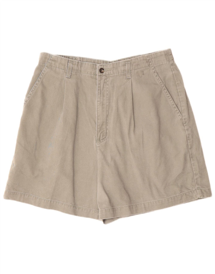 Женские шорты чинос Dockers с высокой талией США 14 XL W32 Серый хлопок