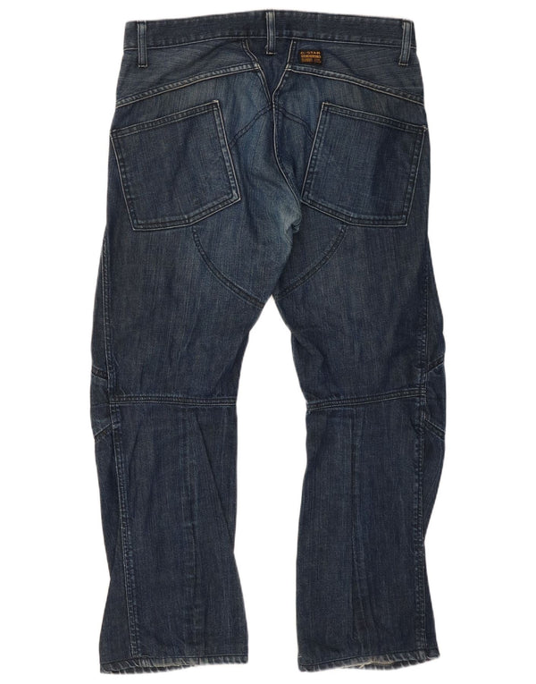 Мужские прямые джинсы G-Star W34 L29 темно-синие, хлопок