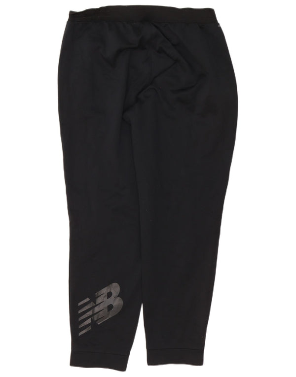 Мужские спортивные брюки New Balance с графическим рисунком, джоггеры XL, черные
