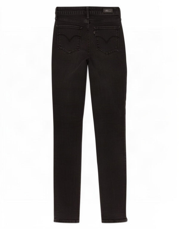 Женские джинсы скинни Levi's Bold Curve W27 L34, черный хлопок