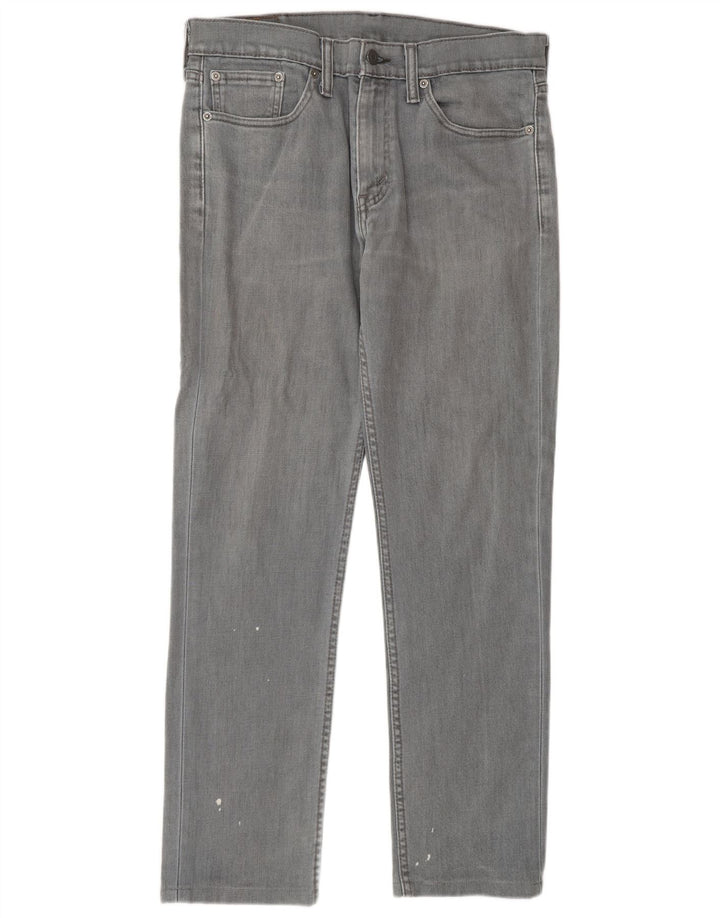 Мужские джинсы LEVI'S 511 Slim W32 L32 Серые хлопковые