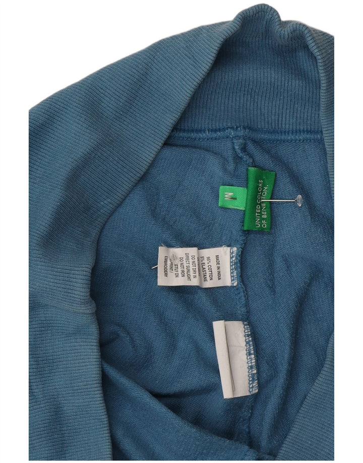 Женские спортивные брюки Benetton UK 12 Medium W27 L32 Синие, хлопок