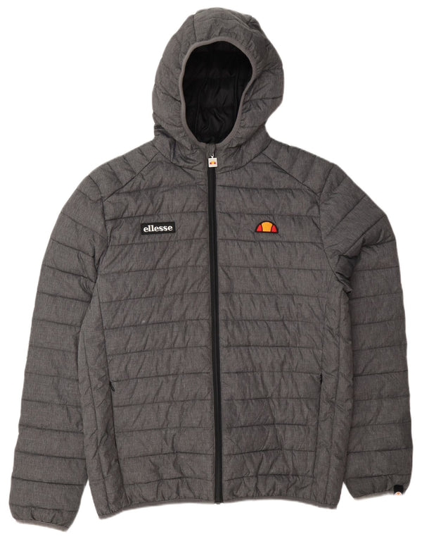 Мужская утепленная куртка Ellesse UK 40, большой серый полиамид