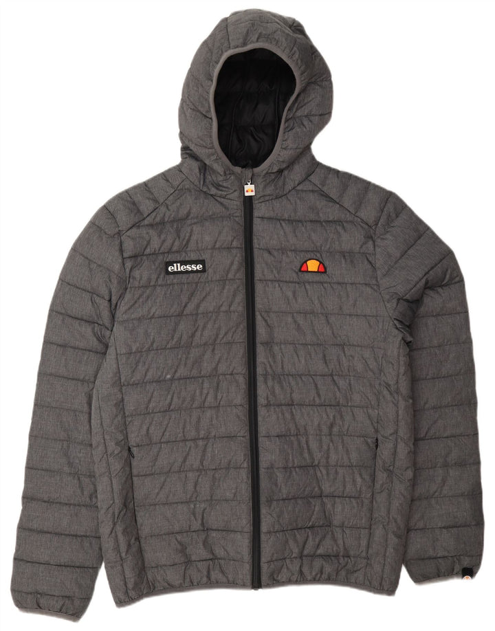 Мужская утепленная куртка Ellesse UK 40, большой серый полиамид