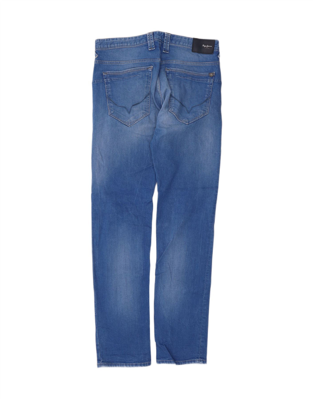 PEPE Jeans Мужские узкие джинсы стандартного кроя W32 L34, синий хлопок