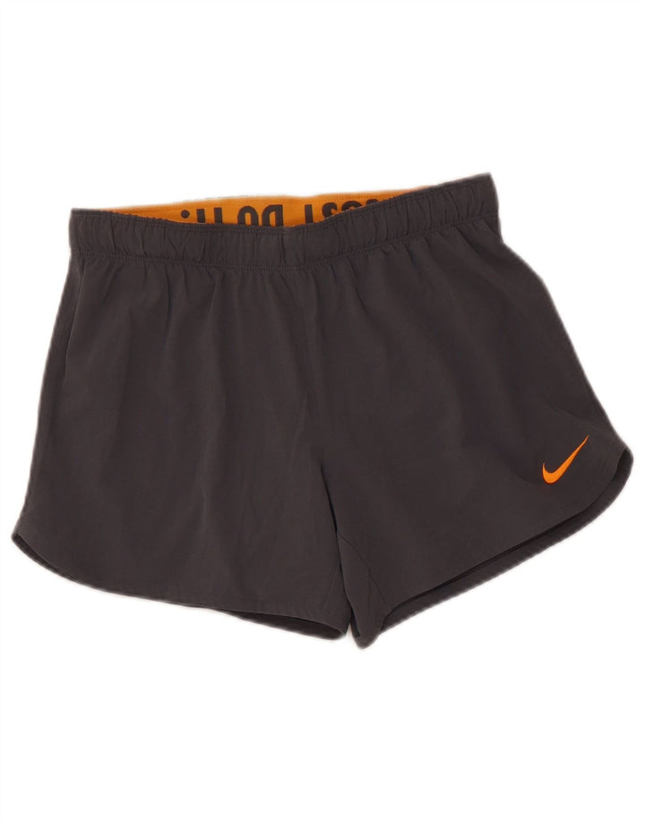 Женские спортивные шорты NIKE Dri Fit UK 6 XS, серый полиэстер