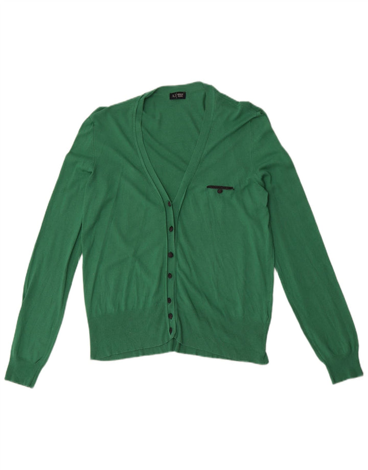 Женский кардиган Armani Jeans UK 12 Средний Зеленый