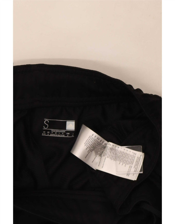 Женские спортивные брюки Adidas UK 8/10, маленький черный полиэстер