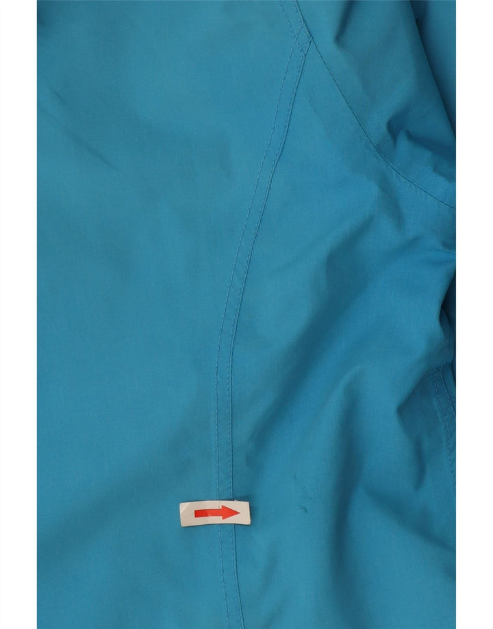 Женская дождевик с капюшоном Schoffel UK 10, маленький синий, полиэстер