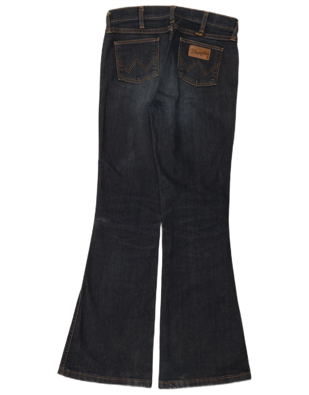 Женские расклешенные джинсы Wrangler W30 L30 темно-синие, хлопок