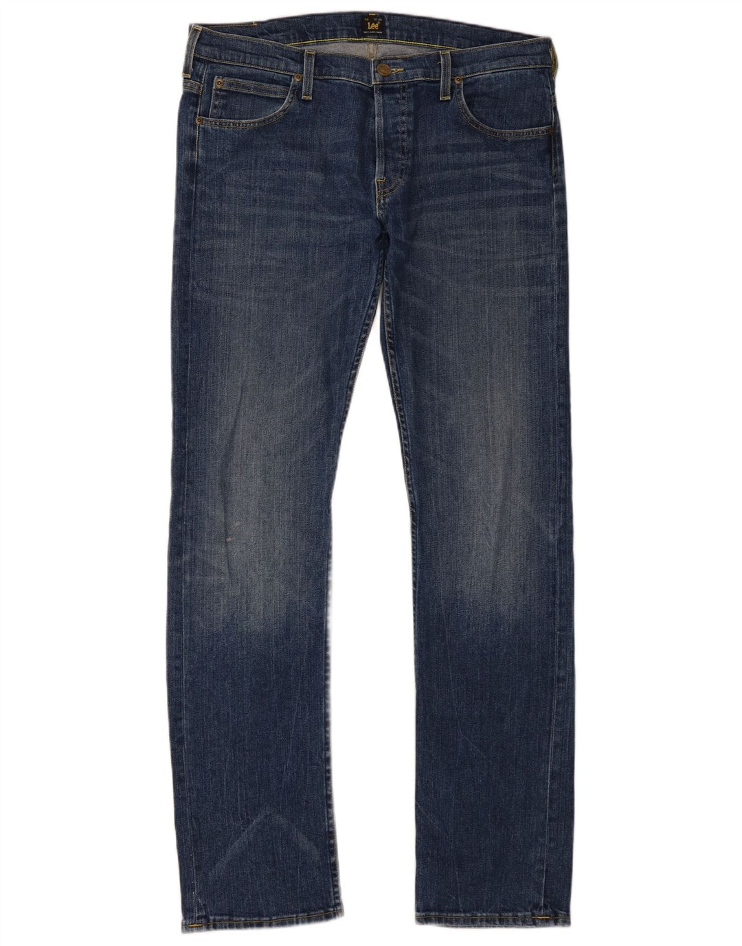 Мужские джинсы Lee Powell Slim W34 L34, темно-синий, хлопок