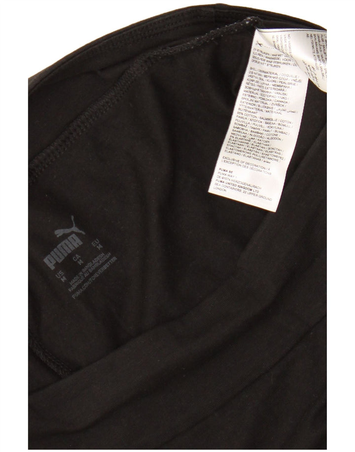Женские леггинсы Puma UK 12, хлопковые, среднего размера, черные