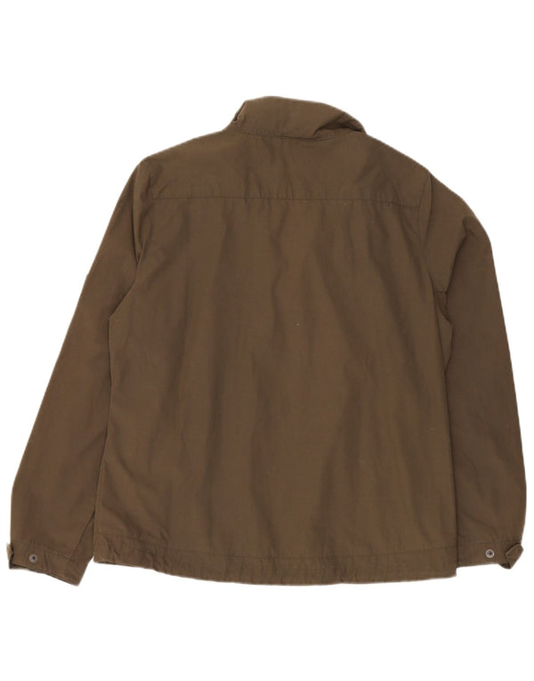 Женская ветровка JACK WOLFSKIN UK 14/16, большой полиэстер цвета хаки