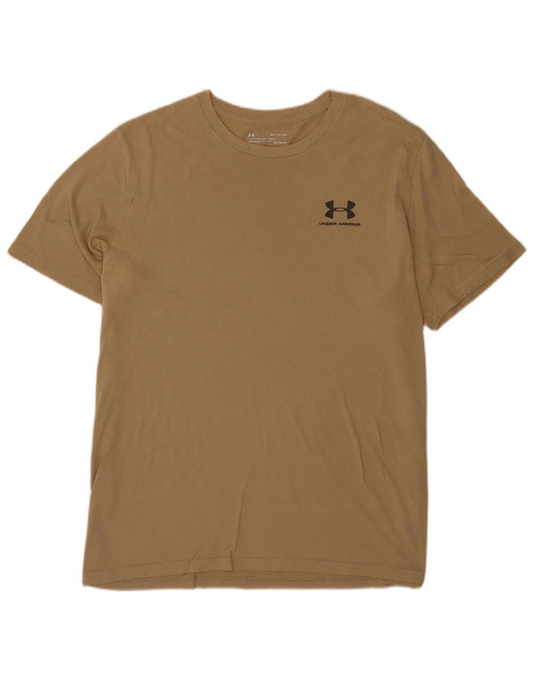 Мужская футболка Under Armour Heat Gear, топ XL, хаки