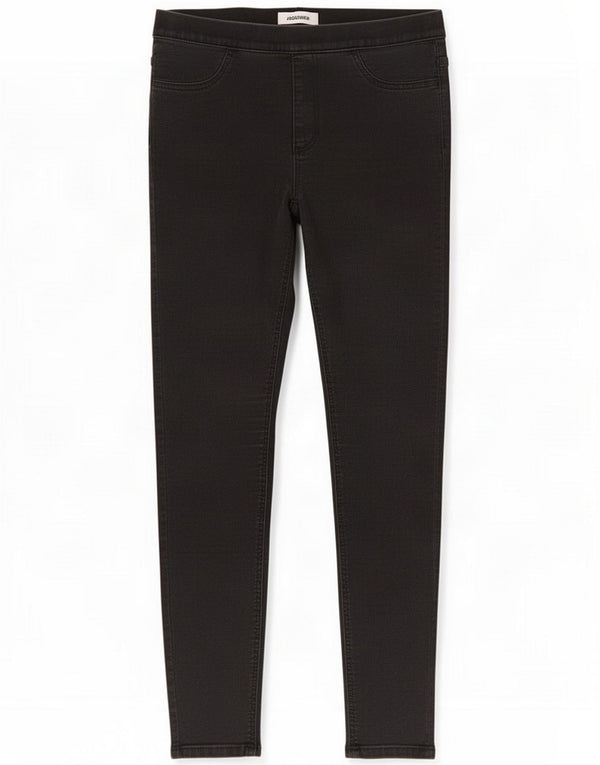 Женские джинсы джеггинсы Marks & Spencer UK 14 Medium W30 L24, черный хлопок