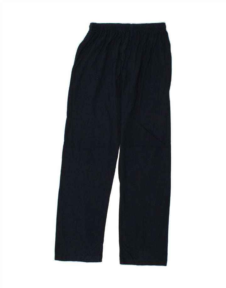 CHAMPION Womens Tracksuit Trousers UK 12 Medium Navy Blue Cotton Vintage Champion and Second-Hand Champion from Messina Hembry 