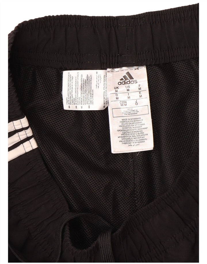 Мужские спортивные шорты Adidas среднего размера из полиэстера с цветными блоками