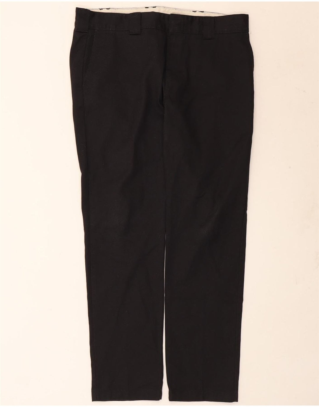 Мужские брюки-чиносы Dickies Slim Fit W36 L32, черный полиэстер