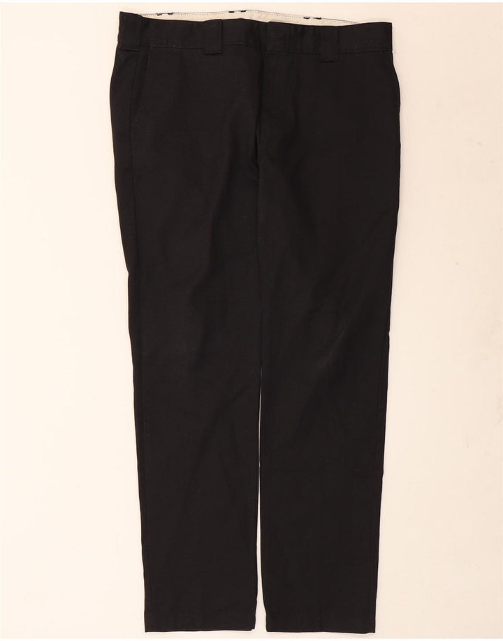 Мужские брюки-чиносы Dickies Slim Fit W36 L32, черный полиэстер