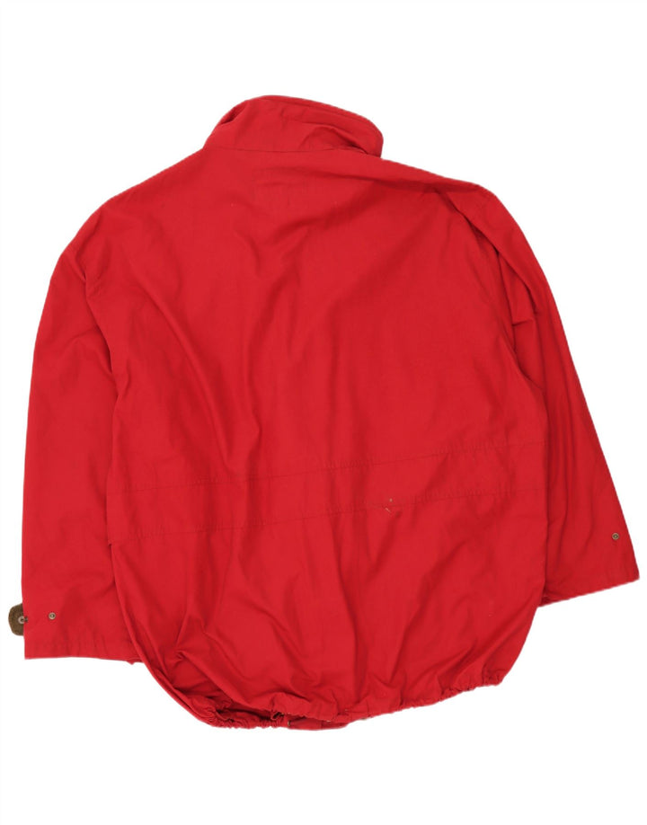 Мужская куртка оверсайз Diadora UK 42 XL, красный полиэстер