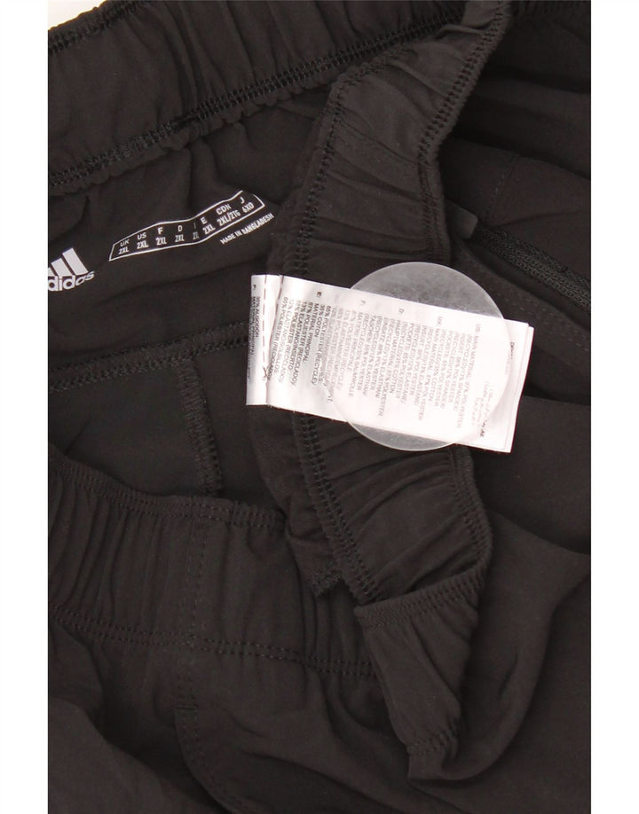 Мужские спортивные шорты-бермуды Adidas 2XL, черный полиэстер