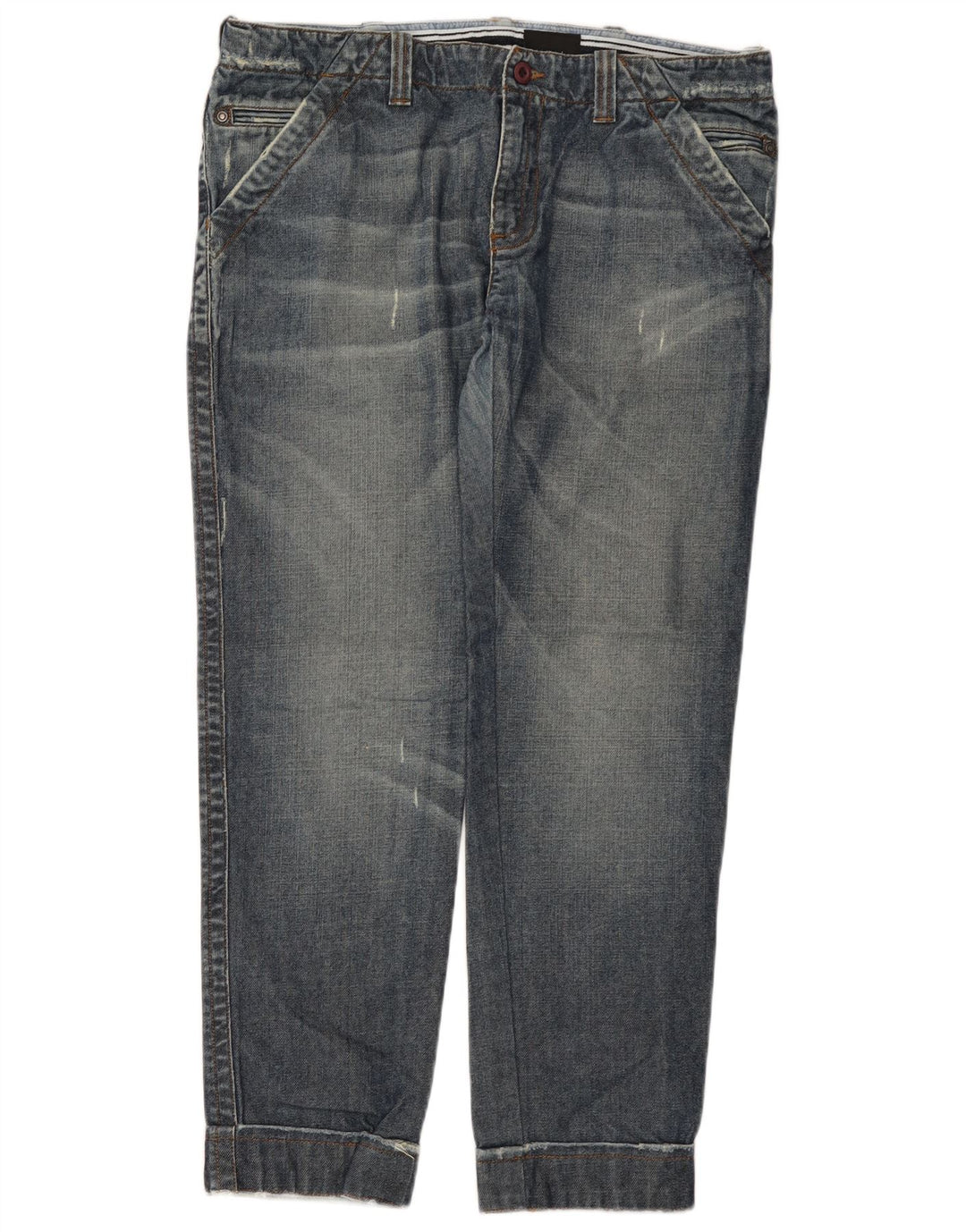 Мужские прямые джинсы Calvin Klein W36 L29 синие Tencel