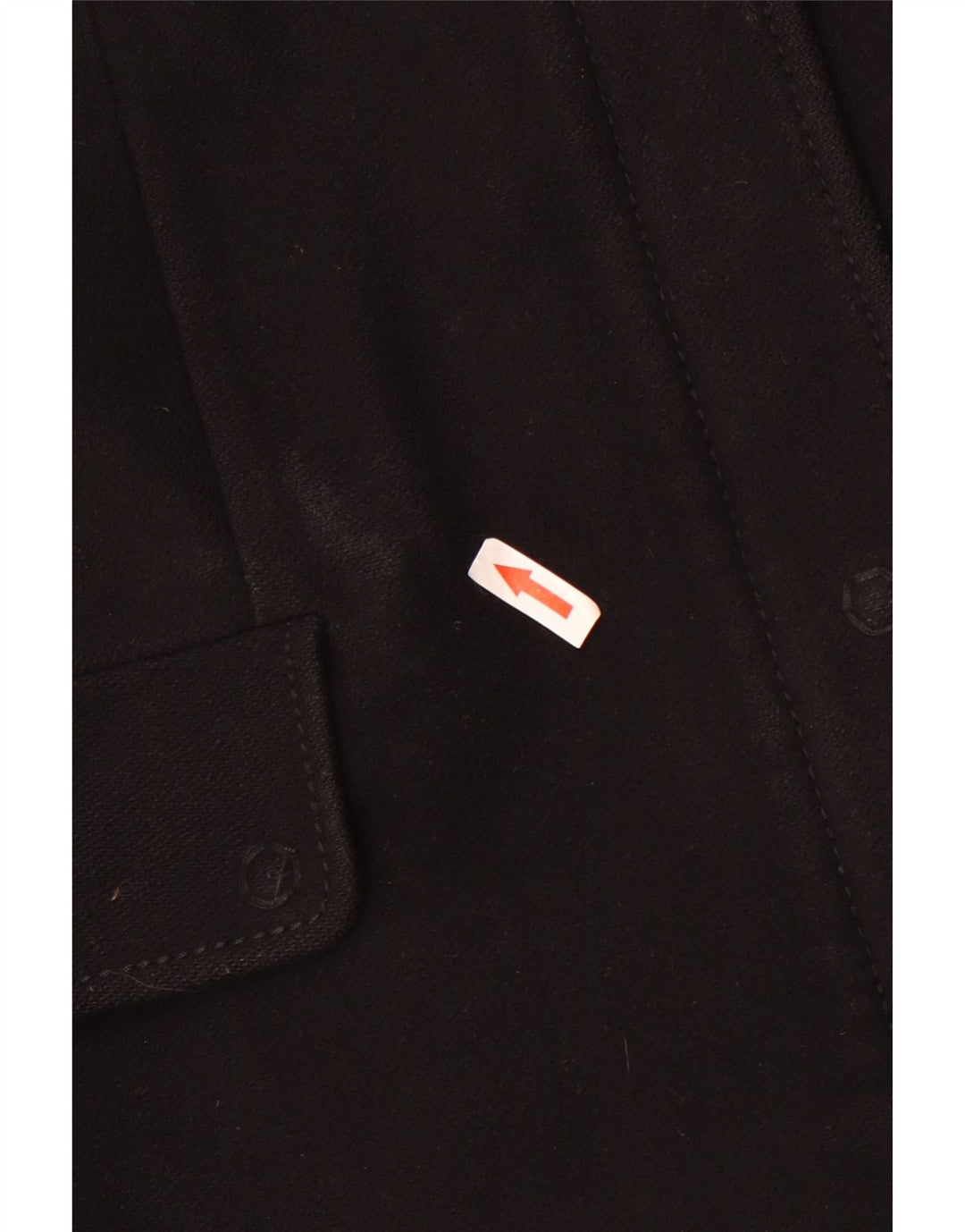 Женское пальто Benetton IT 46, большое, черное, шерсть