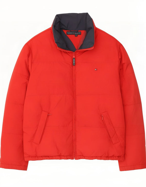 Мужская стеганая куртка Tommy Hilfiger UK 42 XL, красный нейлон