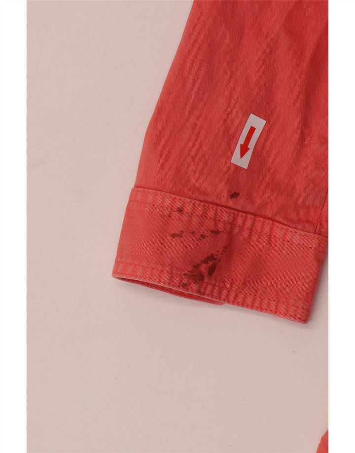 Женская джинсовая куртка Paul & Shark для яхтинга UK 10, маленькая розовая