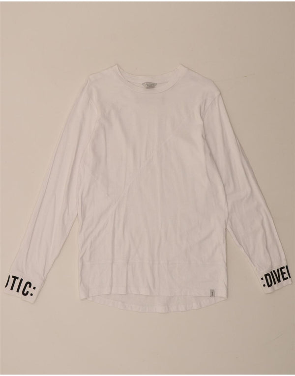 Мужской топ с длинным рукавом Jack & Jones, маленький белый