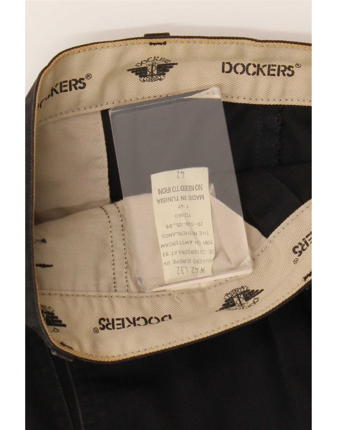 Мужские брюки-чиносы Dockers W42 L32 черные