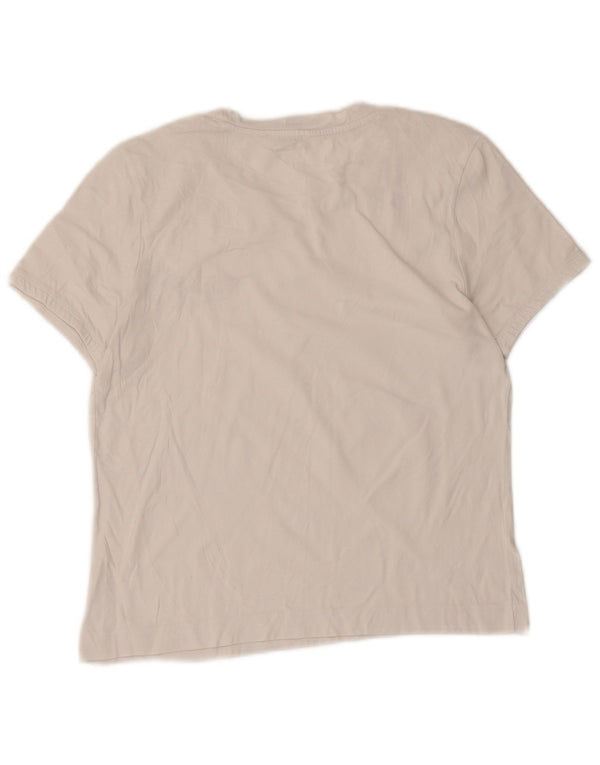 Женская футболка Zara Top UK 12 Medium White