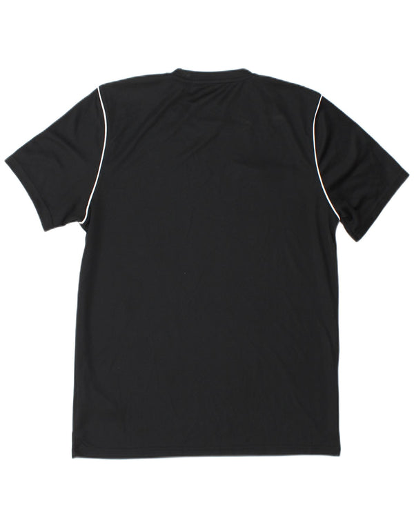 Мужская футболка Nike Dri Fit Slim Fit, большой черный полиэстер