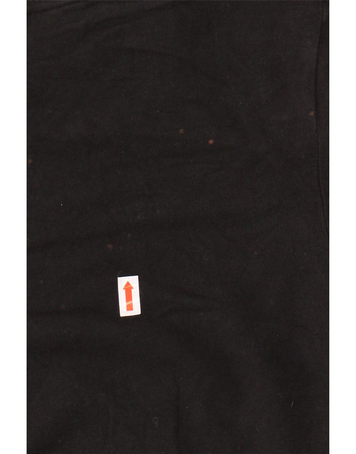 Женская футболка ADIDAS Top UK 12, средний черный хлопок