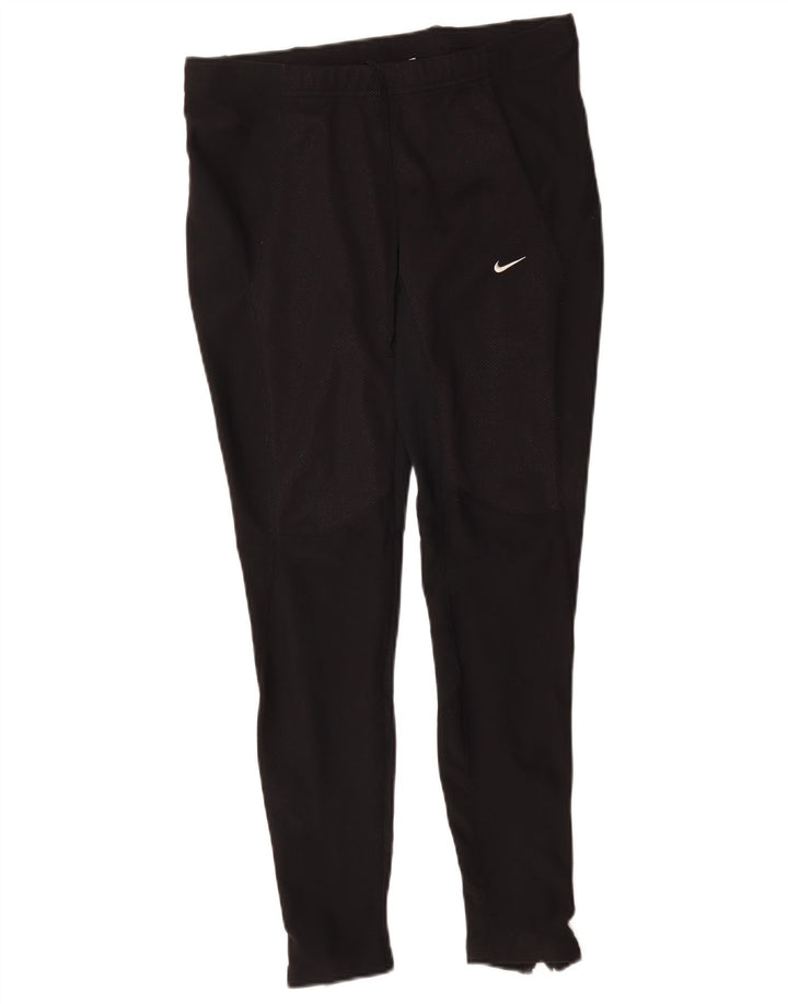 Женские леггинсы Nike, США, 8/10, средний черный полиэстер